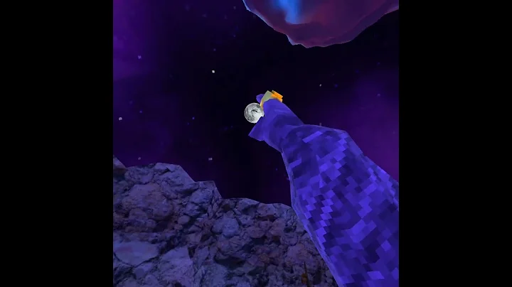 crack in the moon in Gorilla tag #gorillatag #vr #gorillatagvr