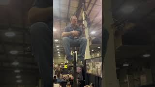 Elevated videography rig with zero gravity overhead mount. #videography