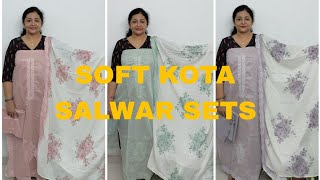 SOFT KOTA SALWAR SETS || DAILY WEAR COLLECTIONS || FREE SHIPPING:+91 9061630106 screenshot 2