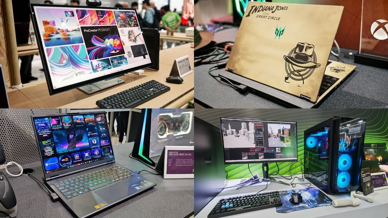 Acer DOMINATES Computex 2025! AI PCs, Next-Gen Gaming and Stunning Monitors!