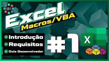 EXCEL MACROS AULA 1  - Ativar guia de Desenvolvedor VBA