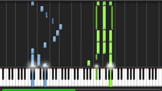 Synthesia - One Winged Angel (FF7 Piano Collections) - Slow @MisterMoes