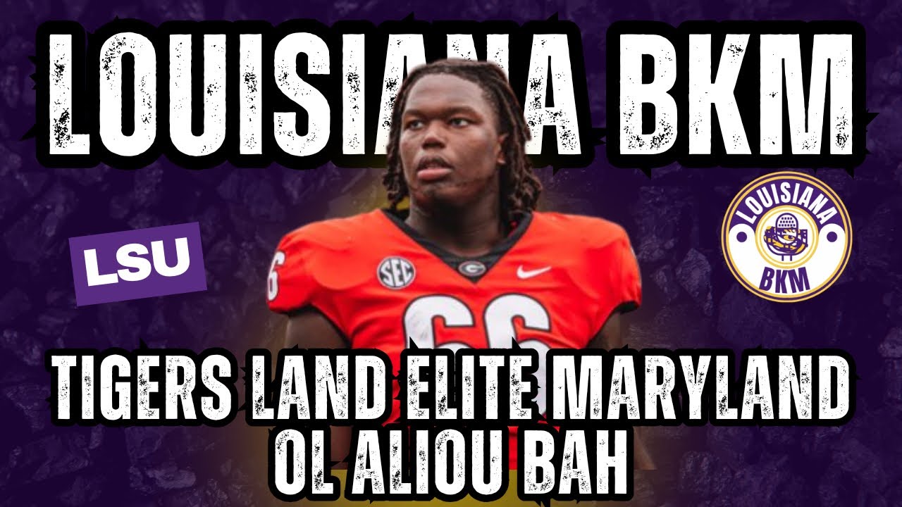 Срочная новость | Футбол LSU | Элитный трансфер из Мэриленда Алиу Ба — игрок «Тигров»