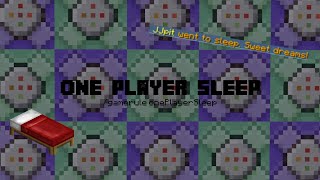 How to get one player sleep in Minecraft! | Minecraft 1.17+ command tutorial Net Worth