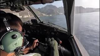 Así Se Ve Desde La Cabina De Un Hidroavión La Recarga De Agua Marina Contra El Incendio En Tenerife