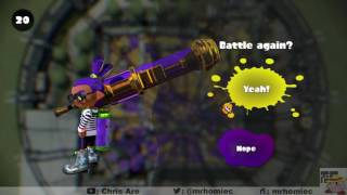 Splatoon (6/02) Solo S+ Rainmaker (Gold Dynamo Roller)
