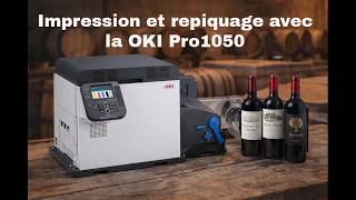 OKI Pro1050 Impression de contre-étiquettes et repiquage