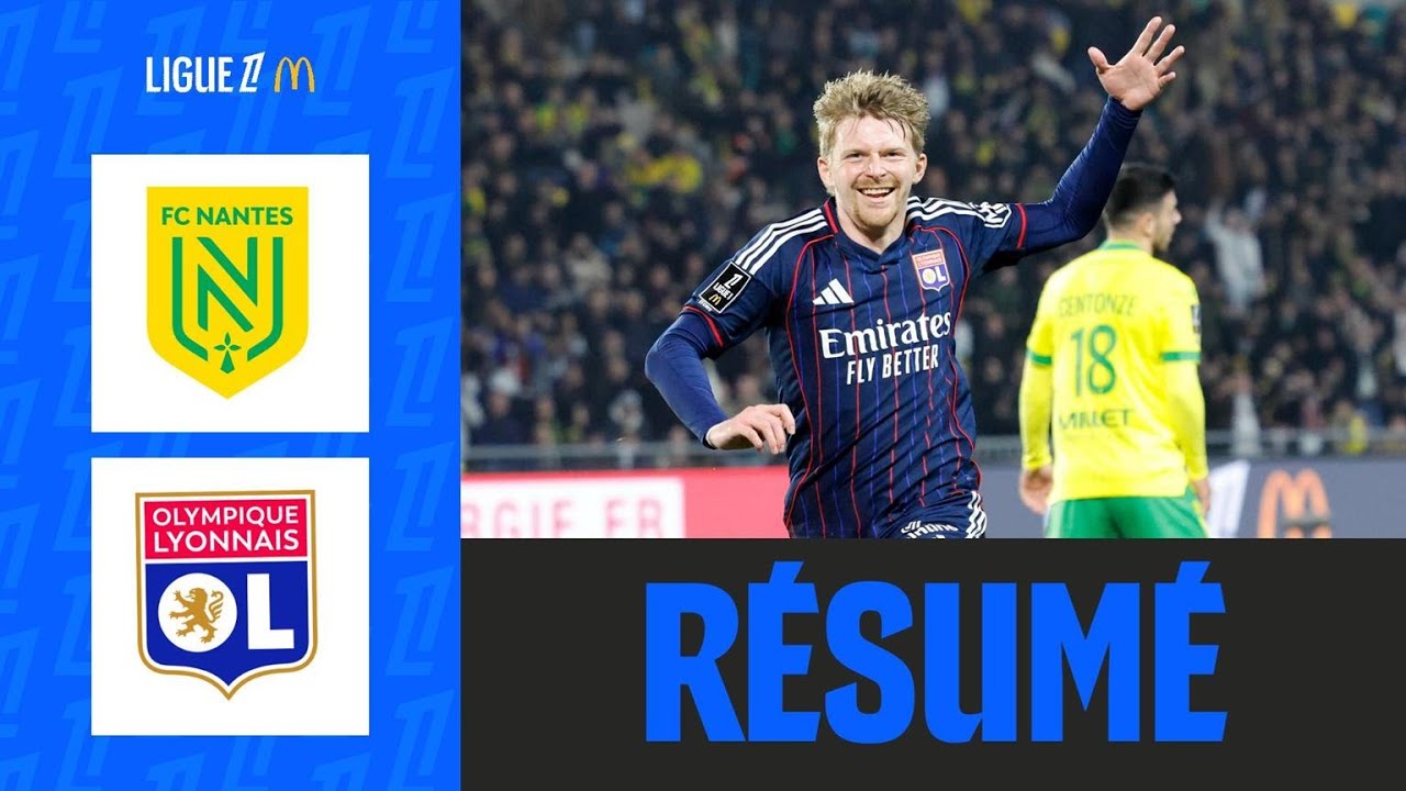 Endrick EXPULSÉ, l’OL GAGNE contre Nantes grâce à Šulc | 21ème journée - Ligue 1 McDonald's 25/26