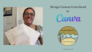 Design Custom Letterhead in Canva