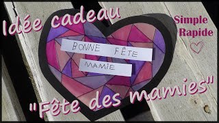 [DIY] Idée cadeau pour la fête des Mamies, fête des grands-mères - Simple et rapide