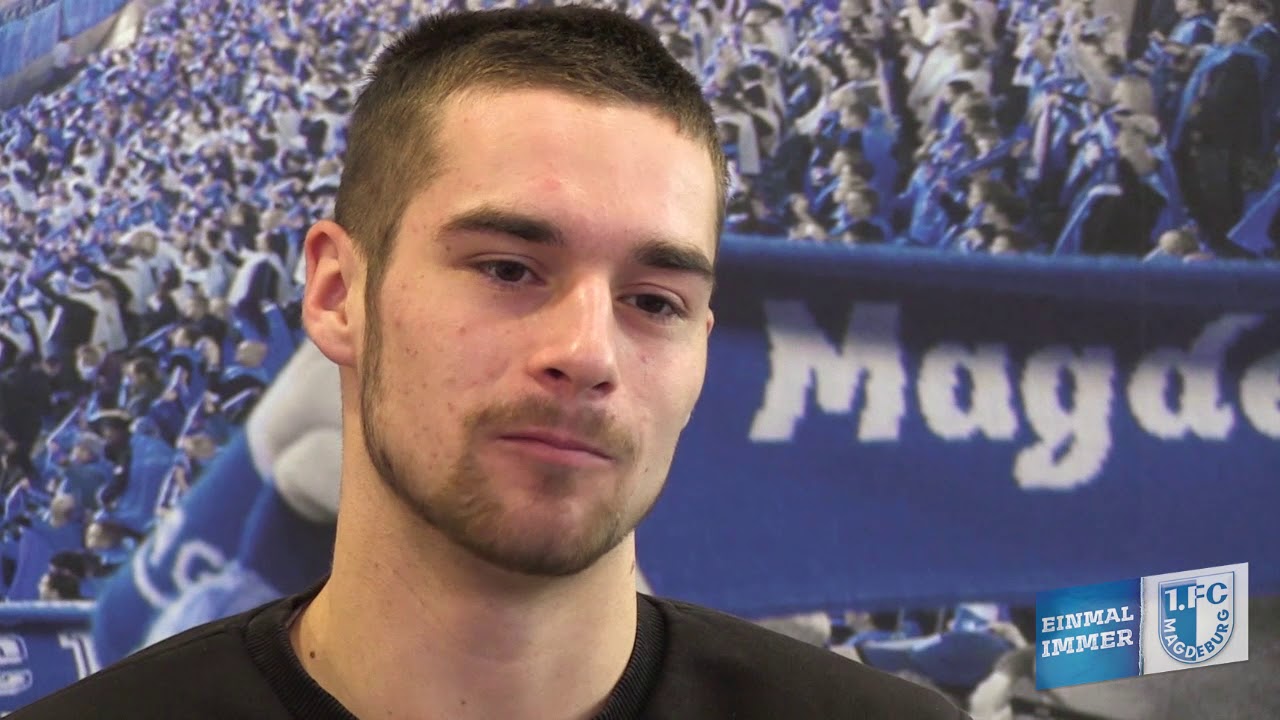 Porträt Nachwuchsspieler Leon Heynke vom 1. FC Magdeburg fcmb bank