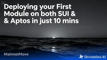 Deploying your First Module on both SUI & Aptos 🌊