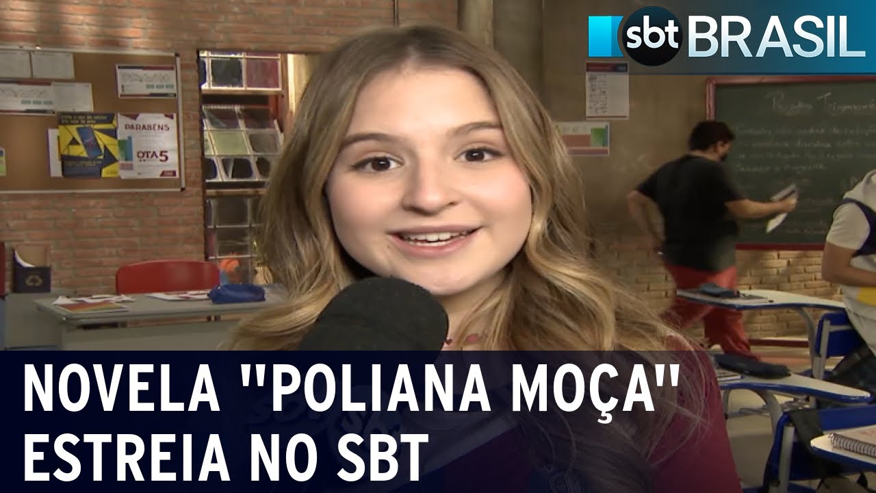 Estreia, no SBT, a novela “Poliana Moça”  | SBT Brasil (21/03/2022)