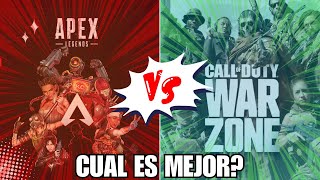 Cual es tu favorito en esta BATALLA? | APEX vs WARZONE, cual sera el REY de los BATTLE ROYAL