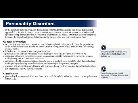 Personality Disorders | اضطرابات الشخصية | آدم بن صقر الصقور