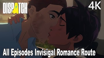 Dispatch All Episodes Invisigal Romance Route & Flirting Dialogue Moments 4K