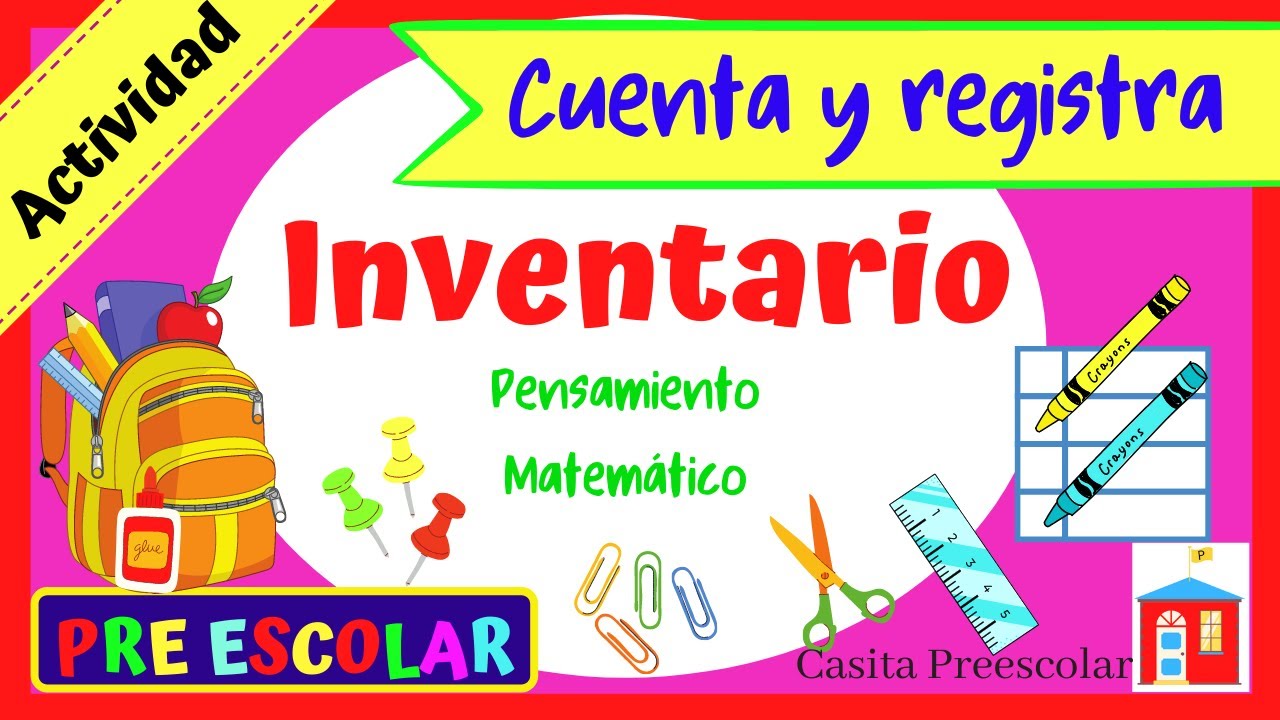 INVENTARIO DE ZOHAR #Aprendeencasa #Preescolar - YouTube