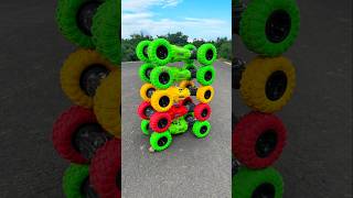 Five Remote Control Moka Stunt Cars Ek Sath Chalaya 🍏