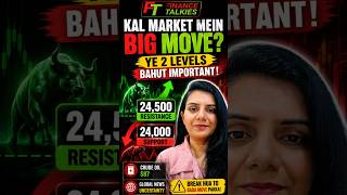 Kal market mein BIG move aa sakta hai… ye levels ignore mat karna! #stockmarketindia #nifty #finance