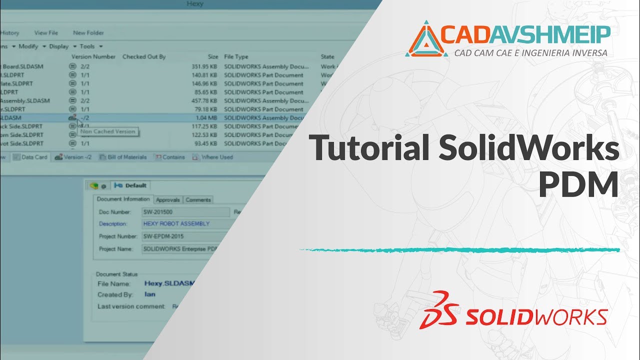 Tutorial SolidWorks PDM - YouTube