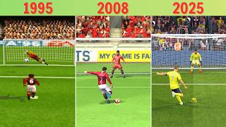 Evolution of Penalty Kicks in FIFA &amp; EA Sports FC Games (1993-2025)