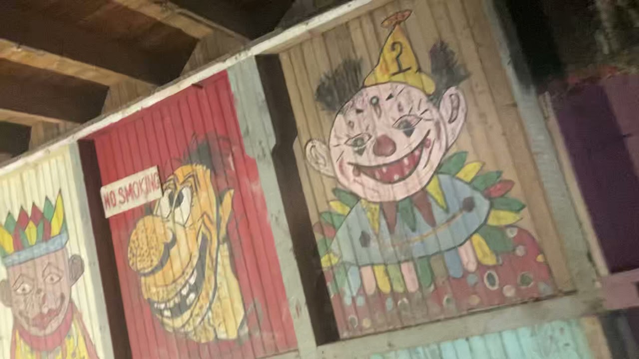 Inside Hilarity Hall at Bushkill Park