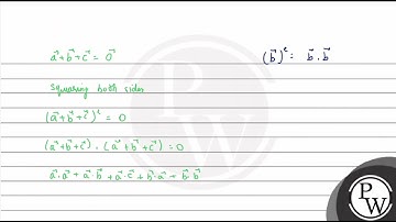 If \\(\\vec{a}, \\vec{b}\\) and \\(\\vec{c}\\) are unit vectors such that \\(\\vec{a}+\\vec{b}+\....