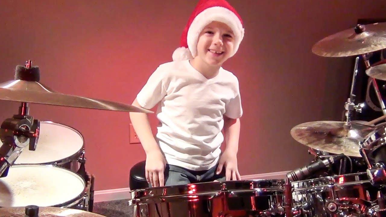 Let It Snow, Setzer Orchestra (8 year old Drummer)