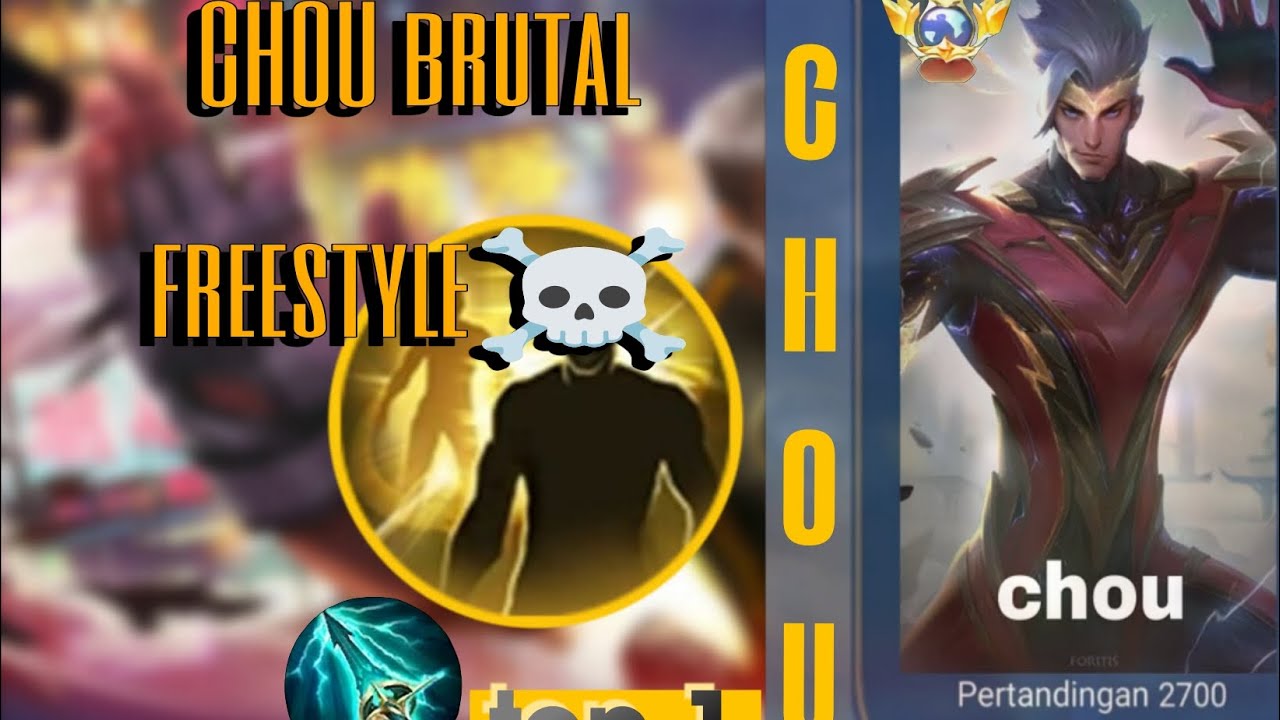 brutal damage chou freestyle with Flicker ☠️