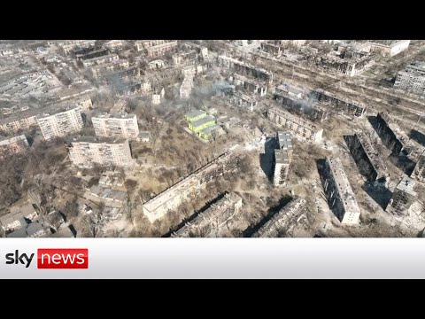 Ukraine War: Drone captures Mariupol devastation