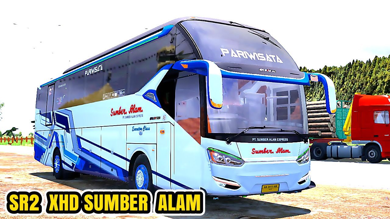 BUS SR2 XHD SUMBER ALAM - YouTube