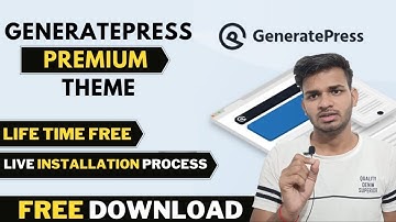 GeneratePress Premium Theme Free Download With Activation License Key For Lifetime free