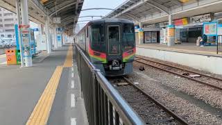 2700系特急うずしお、徳島駅と高松駅にて。