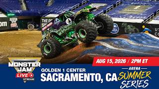 Monster Jam Sacramento CA - 1 Full Event Aug 15 2026 Golden 1 Center