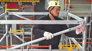 TRAINING | MDS K safely assemble the PERI shoring tower (EN)