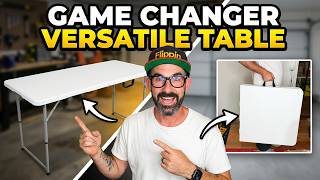 This Byliable Folding Table Might Be Perfect For Your Home (3 Height Settings!)