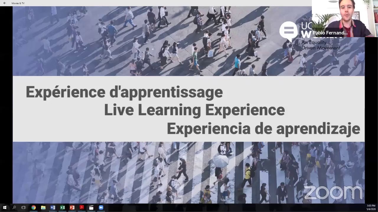 Live Learning Experience: Gender Equality