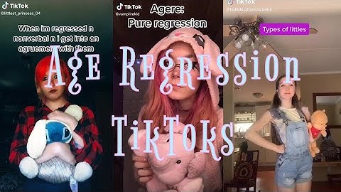 Age Regression TikToks #4 (I Think) | Mr. Demon