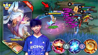 YOU’RE USING ALICE WRONG 😭 SANFORD’S “ILLEGAL” BUILD & EMBLEM  (MPL S16) | MUST TRY! - MLBB