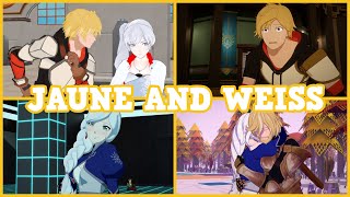 The Story of Jaune and Weiss' Friendship (All Scenes Vol 1-9)