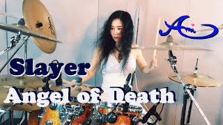 Slayer - Angel of Death drum cover by Ami Kim (#22) chords