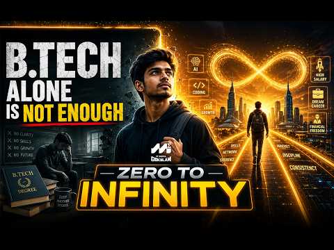 B.Tech Degree Is Not Enough! Build Skills, Crack Placements & Prepare for GATE | Zero to Infinity