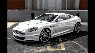 2011 Aston Martin DBS in Morning Frost White Pearl