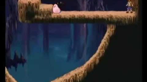 Wii: A Boy and His Blob - Boss Battle Gameplay