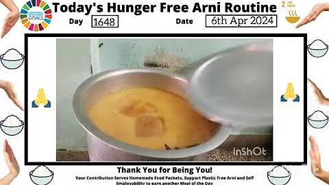 1648 Day Hunger Free Arni Routine 6 April 2024 - DayDayNews