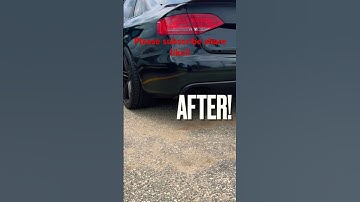 Before and after resonator delete Audi a4#audi #audifans #audifans #turbo
