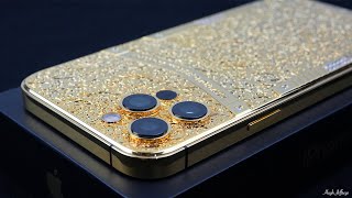 Создаем золотой и бриллиантовый iPhone 12 Pro Max — самый роскошный iPhone на свете.