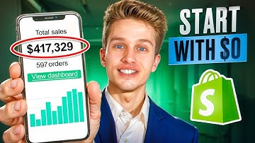 How To DropShip With $0 | FREE Shopify Dropshipping Course