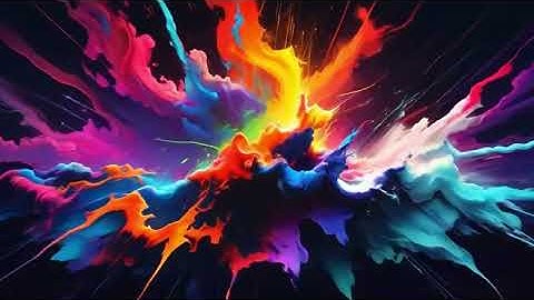 colors storm new age paintings AI