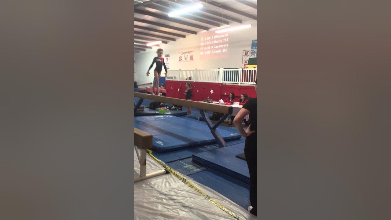 Natalie Lippard's Level 7 Beam Routine...8.200... Topnotch gymnastics